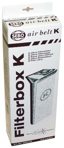 Sebo 6629AM Ultra Filter Bags Box - K-series (1 pc.)