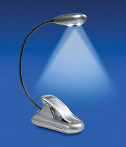 Mighty Bright, XtraFlex2, Clip Light, Stand, Wide Open, LED, Clamp