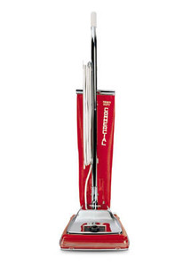 Sanitaire, SC886E, Quick Kleen, #1 ,Commercial Upright, Metal Vacuum Cleaner RED, 7A, 50' Cord, 6 Position Carpet Height, Top Fill Cloth Shake-out Bag