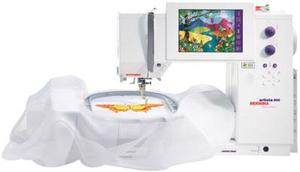 39481: Bernina Trade In Artista 200E Sewing Embroidery Quilting Machine, 853 Stitches, USB-CD, 16 Directions, 7 Fonts, 10 Buttonholes, 9mm Zigzag, 4 Hoops