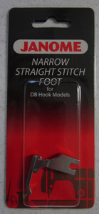 Janome 103- 767406019 Narrow Straight Stitch and Zipper Cording Foot