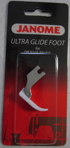 39556: Janome 105- 767404028 Ultra Glide High Shank Straight Stitch Foot Non Stick Sole