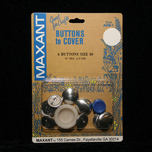 Maxant ADB-1-30 Buttons to Cover Size 30