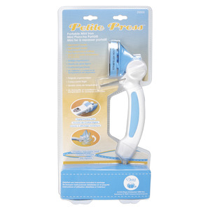 Dritz DE29500 Petite Press Portable Mini Iron, Stand, Crafts Sew Quilt -  New Low Price! at