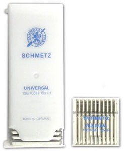 50 Schmetz Universal Sewing Machine Needles - Size 90/14 - Box of 10 Cards