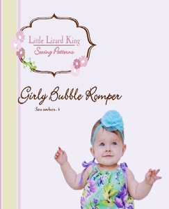 Little Lizard King LLK311 Girls Bubble Romper 0-3 to 5yrs