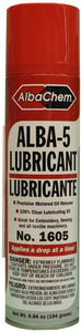 41511: Albatross ALBA5 1605 Sewing Emb Machine Lubricant Oil Spray 6Cans x7oz