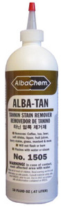 41497: Albatross Alba-TAN 1505 Tannin Stain Remover, 16oz, Removes Beverage Stains, Coffee, Tea, Beer, Soft
