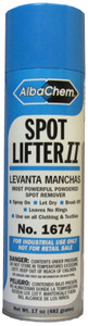 Albatross, Albachem, Spot Lifter II, Spot Remover, 17 oz, Aerosol, Industrial Use, Cleaner, Remover, Grease, Oil, Food, Dirt, Tar, Graphite, 6 Pack