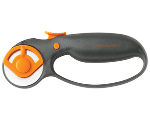 Fiskars 195210-1001 45mm Contour Rotary Cutter, Comfort Grip Loop