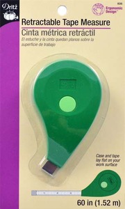 Dritz D835 835 60" Ergonomic Retractable Tape Measure /BOX03