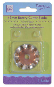 June Tailor Rotary Cutter Blade Refill, 45 mm Skip Cut