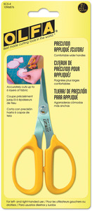 5 INCH    -APPLIQUE SCISSORSk, Olfa SCS-4, 5" Precision Applique Scissors with Longer Handle for Comfort and Accuracy