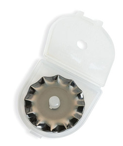 Olfa SCB45-1 45mm Scallop Peak Rotary Blade, 1-pack