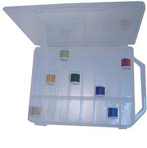Nifty Notions 1042 Thread Storage Box Holds up to 150 Spools of Thread