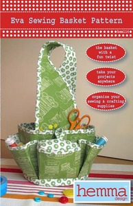 Hemma Design HEM114, Eva Sewing Basket Sewing Pattern