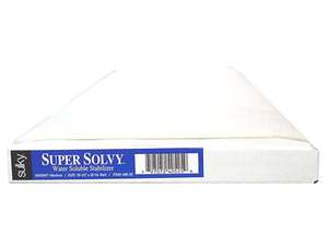 Sulky, 405-25, Super, Solvy, Medium, Clear, Water, Soluble, Stabilizer, 20, 25, Yard