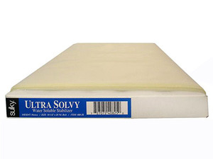 Sulky, 408-25, Ultra, Solvy, 25yd, 19, 1/2", Heavy, Stabilizer, Water, Soluble