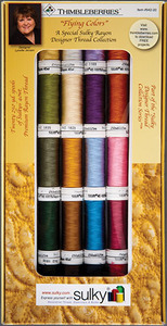 In Stock Sulky 942-20 Thimbleberries Flying Colors 40wt Rayon Ass't Thread