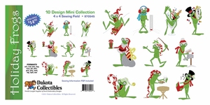 Dakota Collectibles 970545 Holiday Frogs Designs 4X4  Multi-Formatted CD