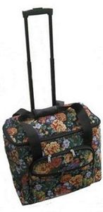 PD60, P60723, Sewing Machine, Rolling, Tote, Bag, Trolley, case, 18X8.5X14" Tapestry Finish