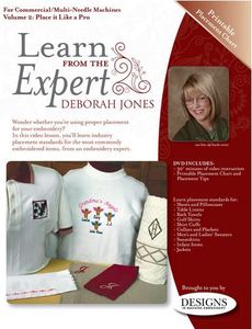 Designs, Machine, Embroidery, LFEC0002, Learn, Expert, Commercial, Volume, 2, Place, Like, Pro