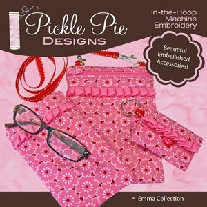 Pickle Pie Designs Emma Collection Embroidery Designs CD