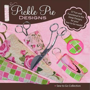 Pickle Pie Designs Sew To Go Collection Embroidery Designs CD