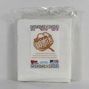 The Warm Company 1616 Warm & White Craft Size 34""x45" Batting Case of 24