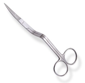 Famore Cutlery 747 6" Double Curved Machine Embroidery Scissors