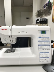 Janome 7330, Magnolia, 30 Stitch, Computer, Sewing Machine, 6 Buttonholes, START STOP, Memory Needle Up Down, Speed Limit Cont, Threader, 20/5,Yr Ext. Wnty