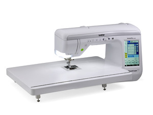 Brother VQ2400 DreamCreator Innov-is Sewing Quilting Machine, 561 Stitch, 14 Buttonholes, 5 Fonts, Sew Straight Laser, Pen Pal, Extension Table, 3Bags