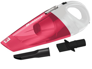 Koblenz HV-120KG2  US Handvac Hand Held Vacuum Cleaner, 120 Volts, 18' Foot Power Cord, White with Translucent Purple Dustcup, Bagless