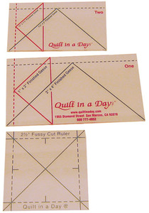 Quilt in a Day QD-2020 by Eleanor Burns Mini Flying Geese Ruler Set