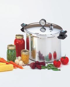 Presto, 16, Quart, Pressure, Canner, Cooker, Dial, Gauge, vegetable, meat, fish, fruit, jam, jelly, jellies, pickle, salsa