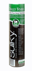 Sulky Totally Stable 8" x 12yd Iron On Tear Away Stabilizer
