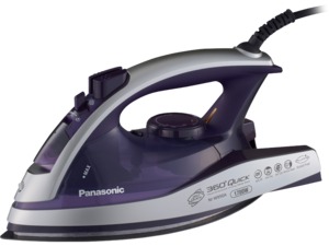 Panasonic NIW950A Consumer Reports CR#2 360° Quick Steam and Dry Iron, Ceramic Curved Alumite Soleplate, Bonus Mary Ellen's Spray Starch, Bonus*