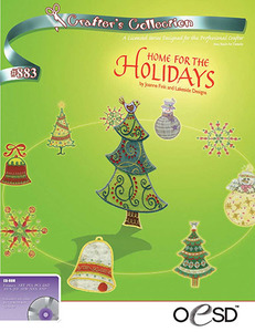 OESD Home for the Holidays by J. Fink & Lakeland Design Multiformatted Embroidery Design CD