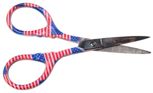 Tooltron Patriotic American Flag Embroidery Scissors
