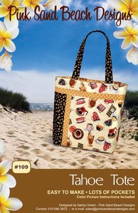 Pink Sand Beach Designs Tahoe Tote Pattern