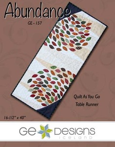 G.E. Designs Abundance Quilting Pattern