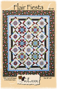 G.E. Designs Flair Fiesta Quilting Pattern