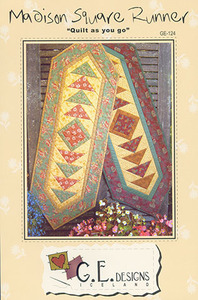 G.E. Designs Madison Square Runner Quilting Pattern