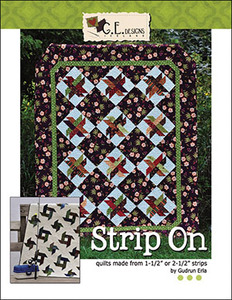 G.E. Designs Strip On Quilting Book