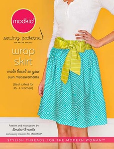 modkid Wrap Skirt Sewing Pattern
