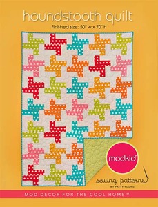 modkid Houndstooth Quilt Sewing Pattern