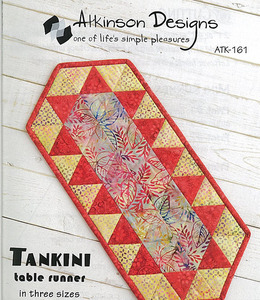 Atkinson Designs Tankini Table Runner Sewing Pattern