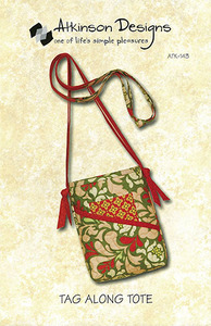 Atkinson Designs Tag Along Tote Sewing Pattern