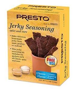 Presto 08635, Jerky Spice and Cure Kit Classic Seasoning