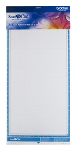 Brother CAMATLOW24 Low Tack Adhesive Mat 12x24" for Scan N Cut Machines, Replaces CAMATP24 Mat